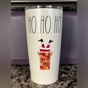 RAE DUNN HO HO HO Stainless Steel Travel Tumbler